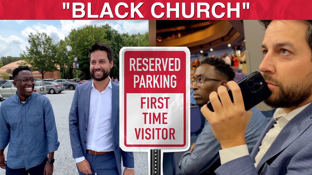 We went to a Black Church - John Crist and Shama Mrema are First Time Visitors